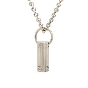 Cartier Love Pill Case Necklace Pendant White Gold